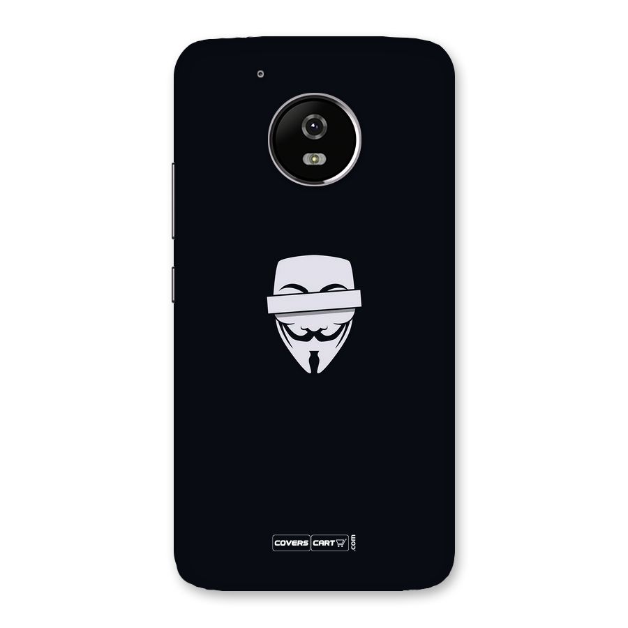 Anonymous Mask Back Case for Moto G5