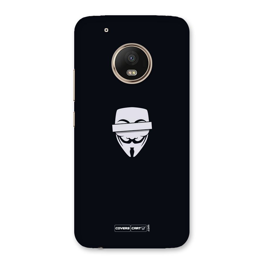 Anonymous Mask Back Case for Moto G5 Plus