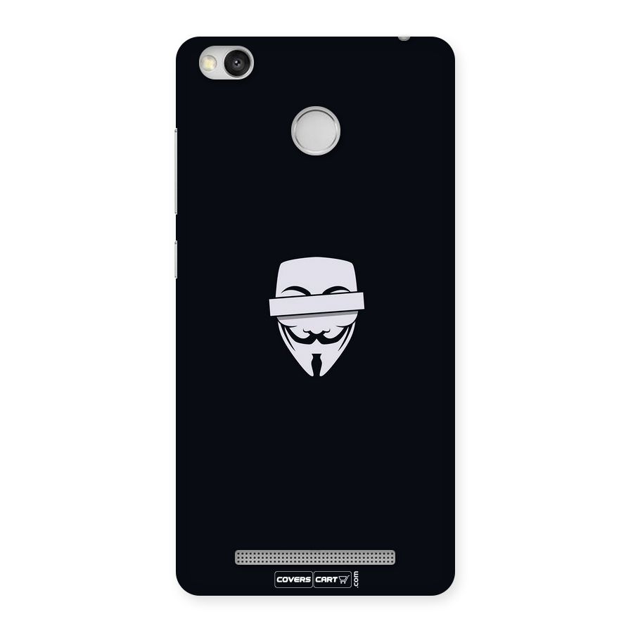 Anonymous Mask Back Case for Redmi 3S Prime