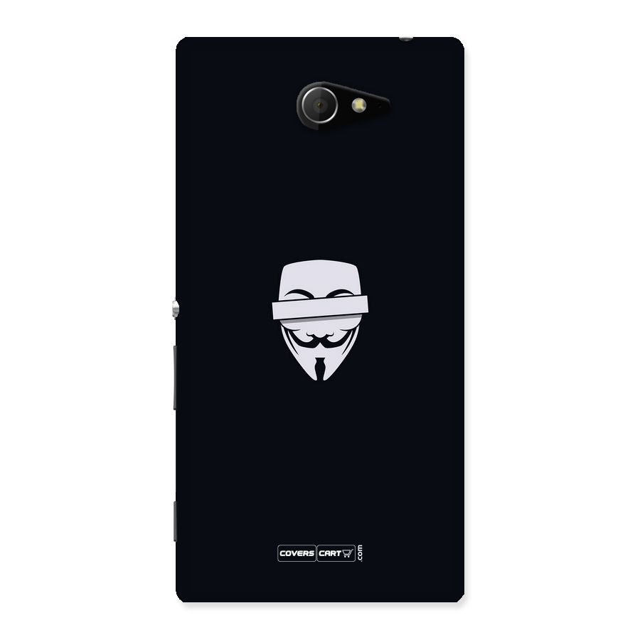 Anonymous Mask Back Case for Sony Xperia M2