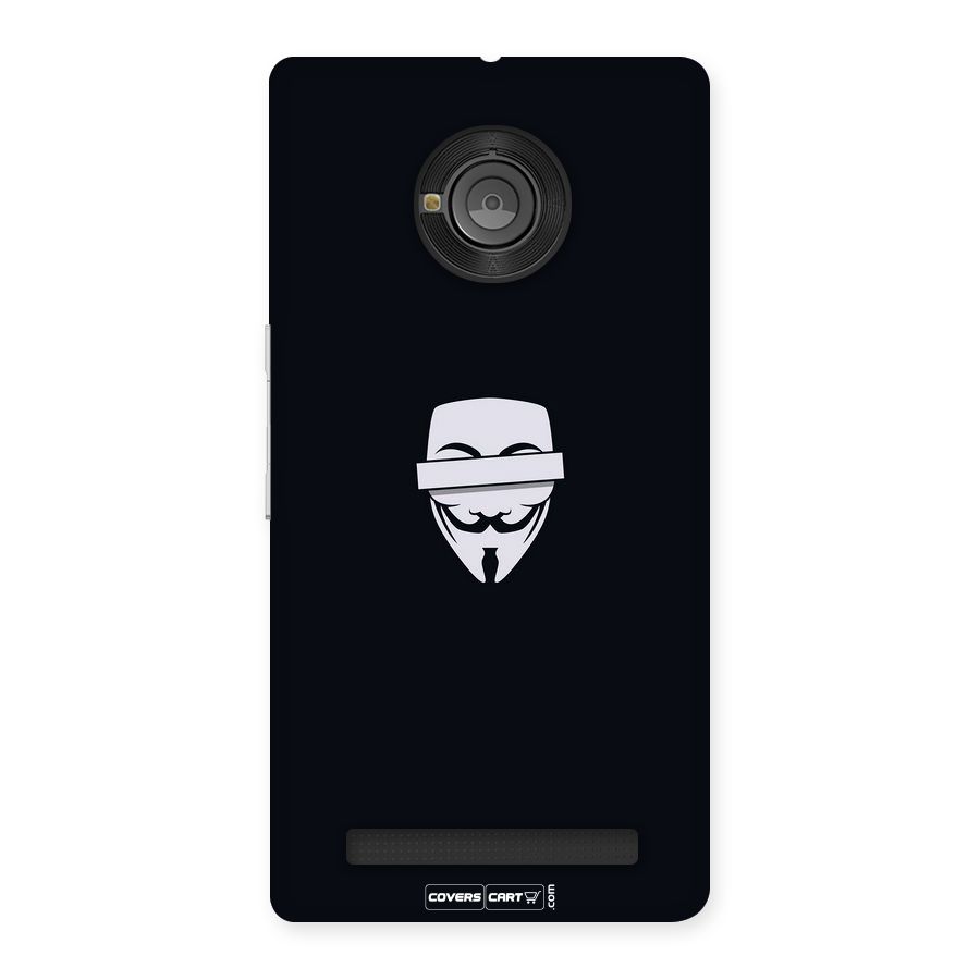 Anonymous Mask Back Case for YU Yunique