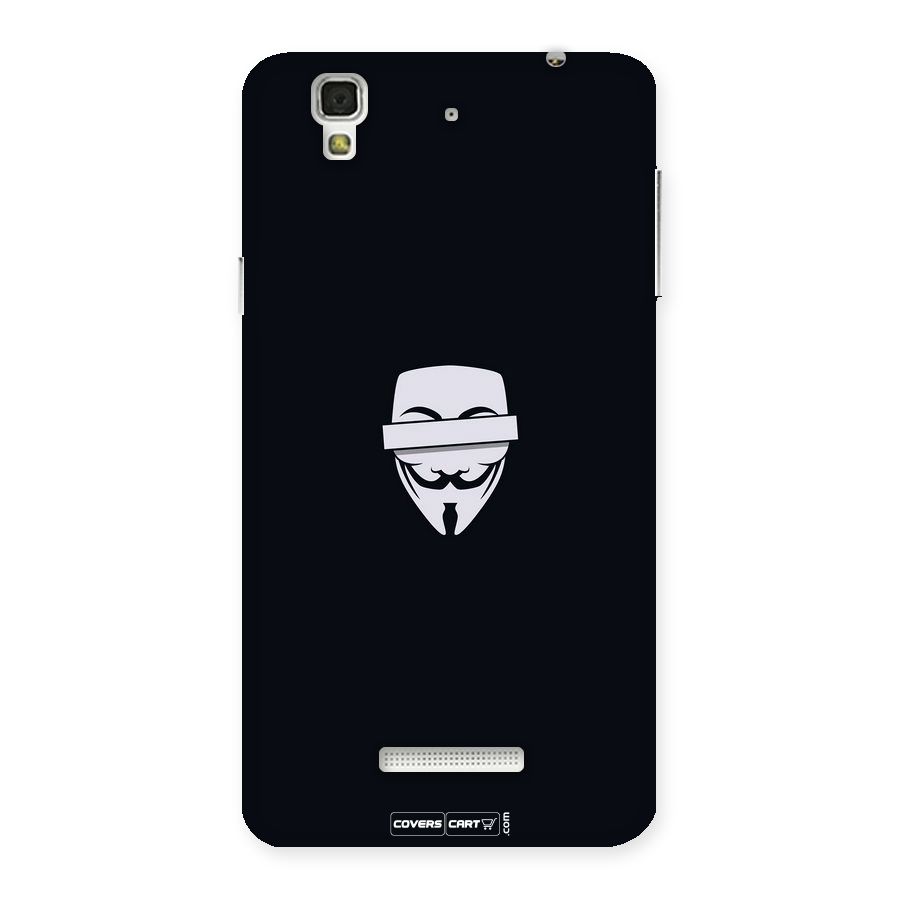 Anonymous Mask Back Case for Yu Yureka
