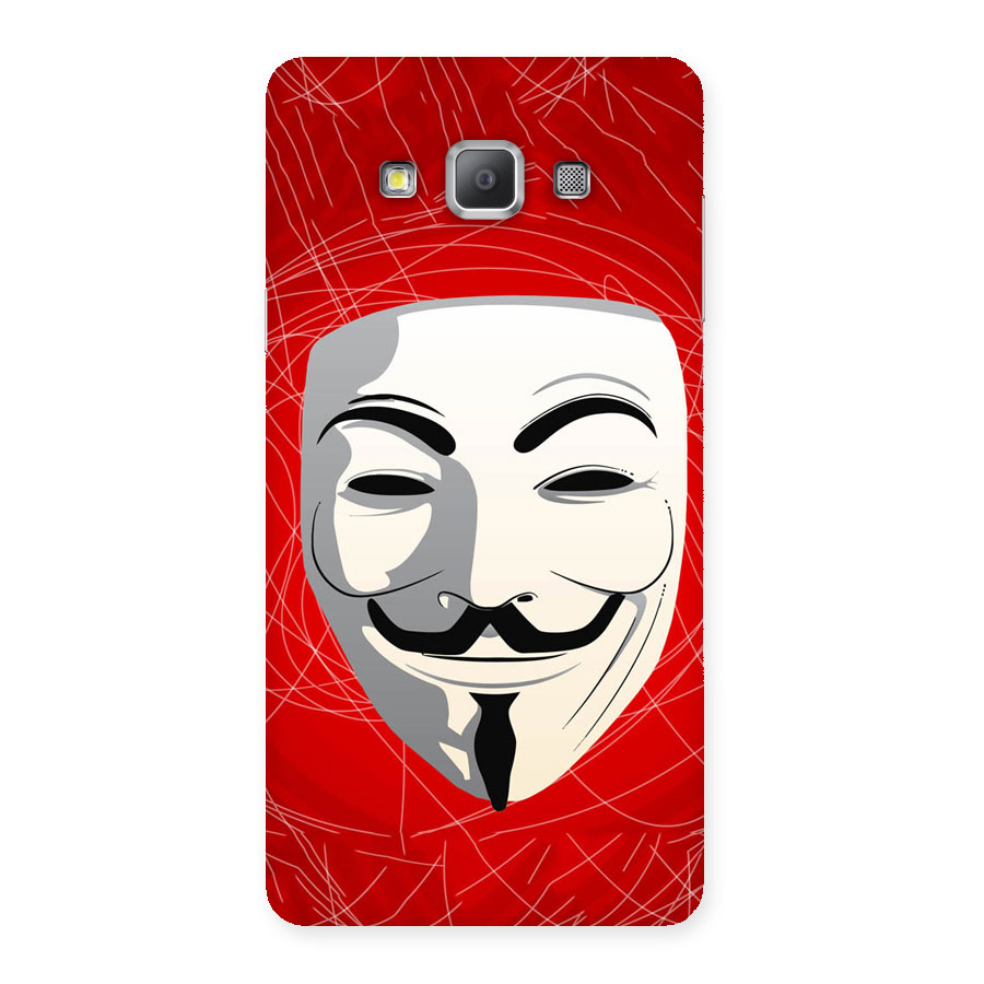 Anonymous Mask Abstract Back Case for Galaxy A7