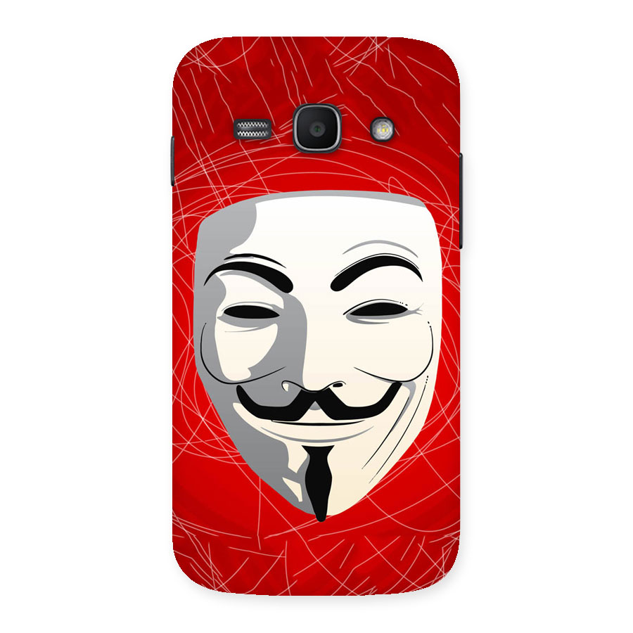 Anonymous Mask Abstract Back Case for Galaxy Ace 3