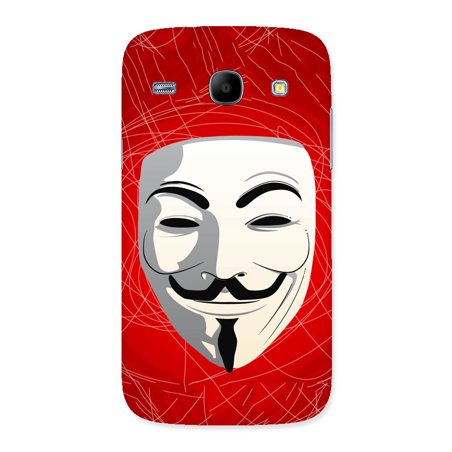 Anonymous Mask Abstract Back Case for Galaxy Core