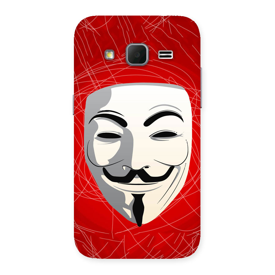 Anonymous Mask Abstract Back Case for Galaxy Core Prime