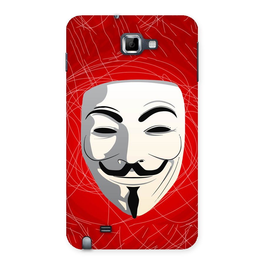 Anonymous Mask Abstract Back Case for Galaxy Note