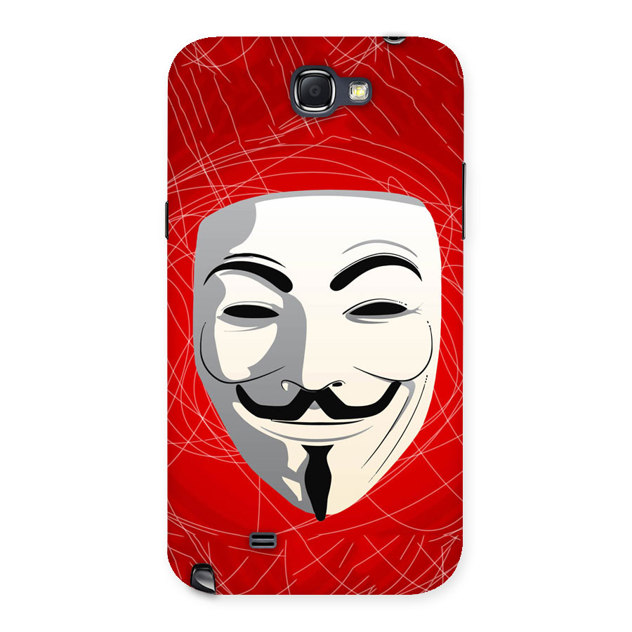 Anonymous Mask Abstract Back Case for Galaxy Note 2
