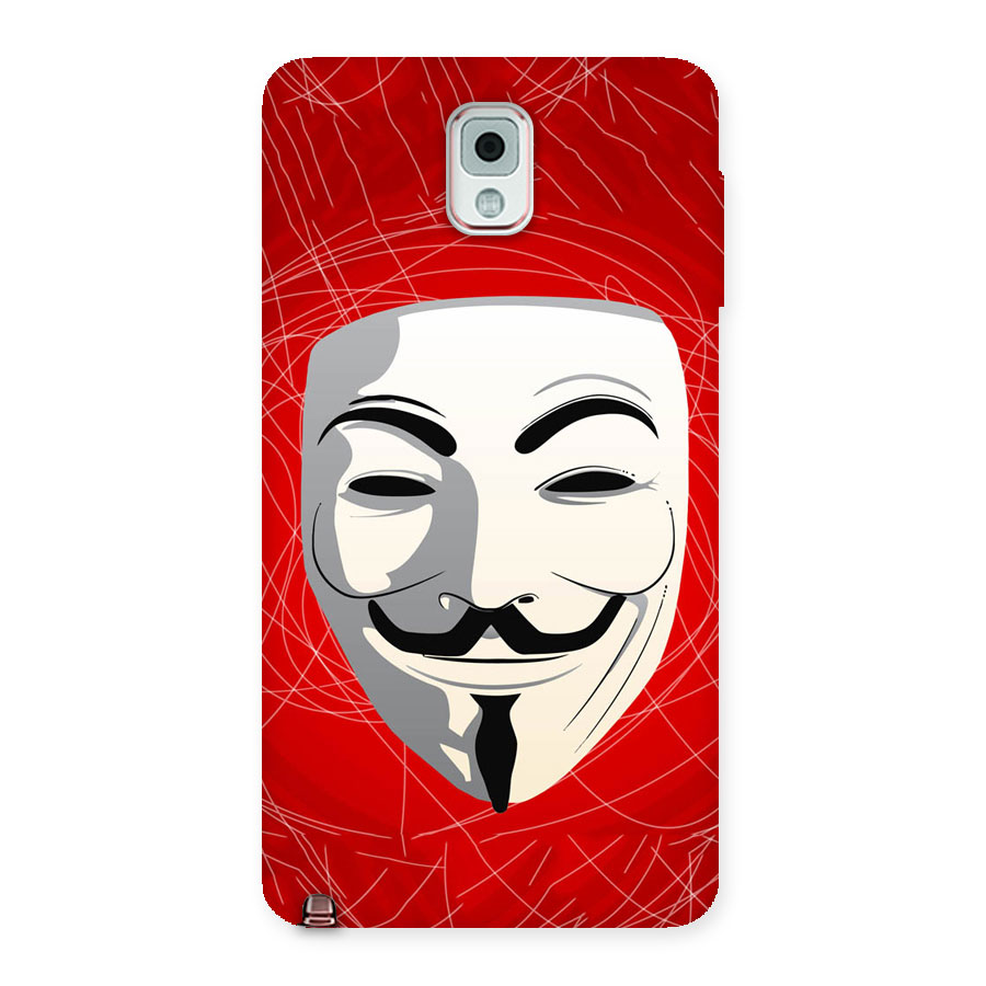 Anonymous Mask Abstract Back Case for Galaxy Note 3