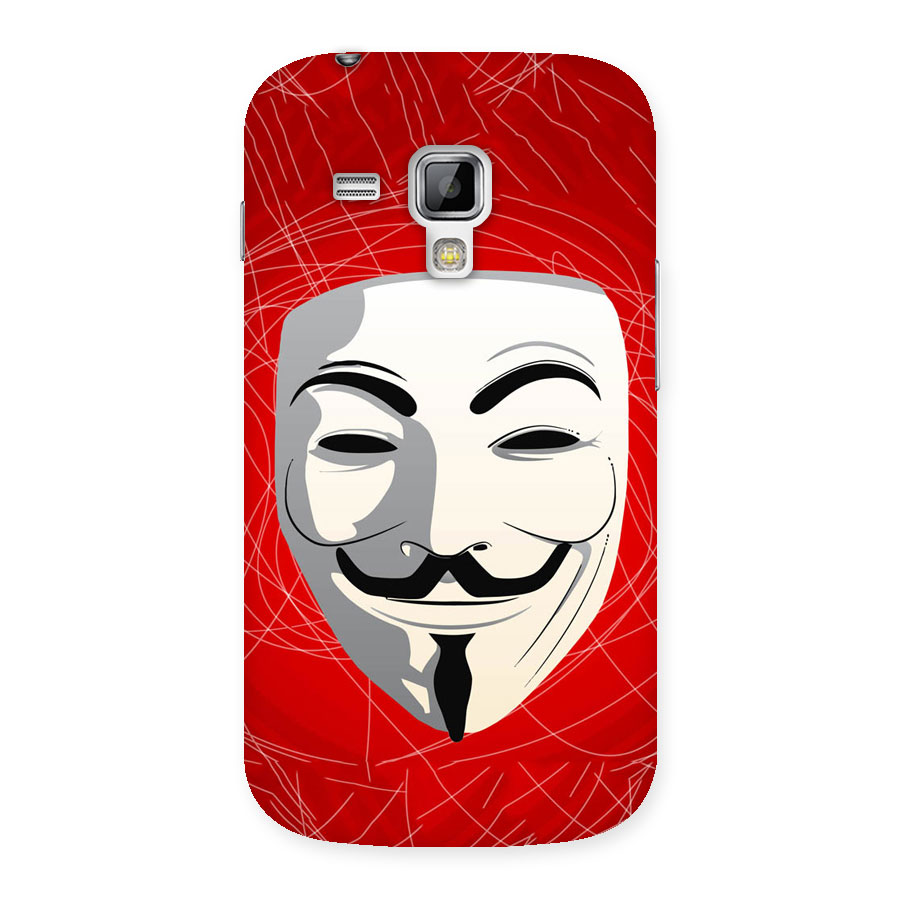 Anonymous Mask Abstract Back Case for Galaxy S Duos