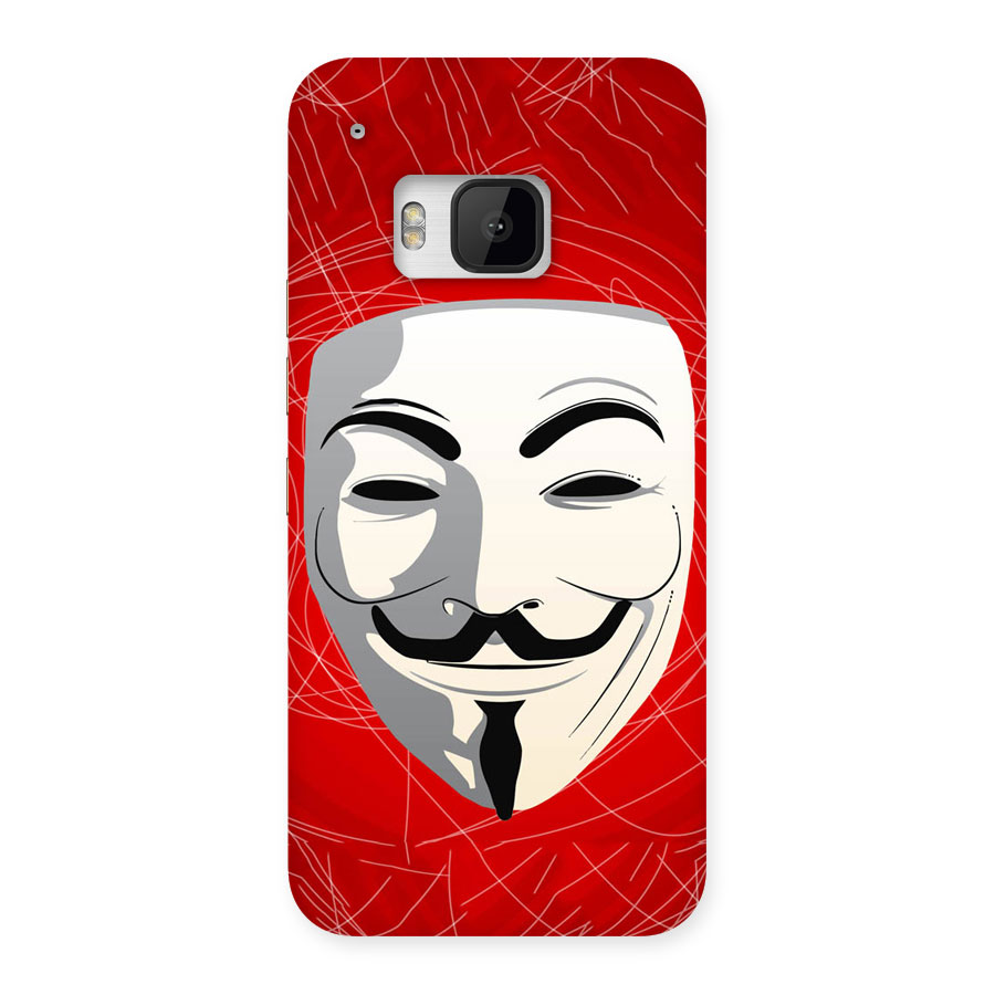 Anonymous Mask Abstract Back Case for HTC One M9