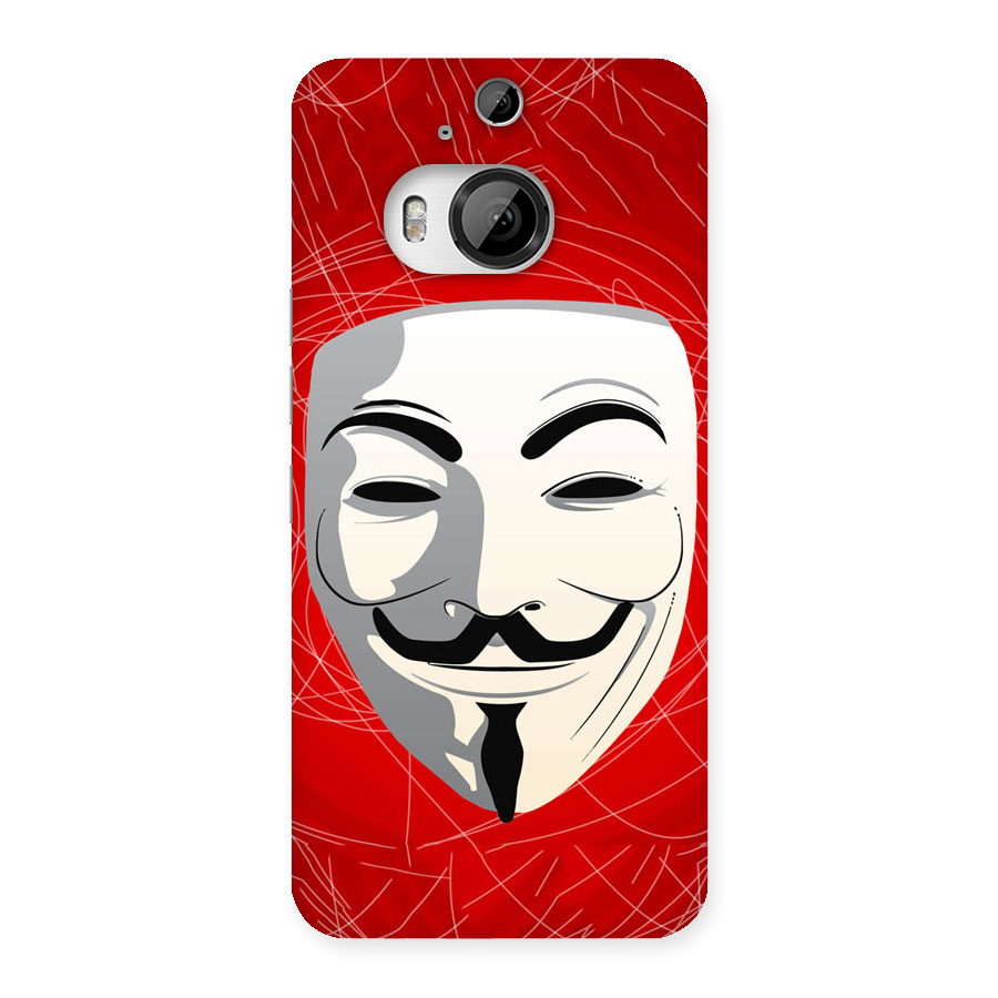 Anonymous Mask Abstract Back Case for HTC One M9 Plus
