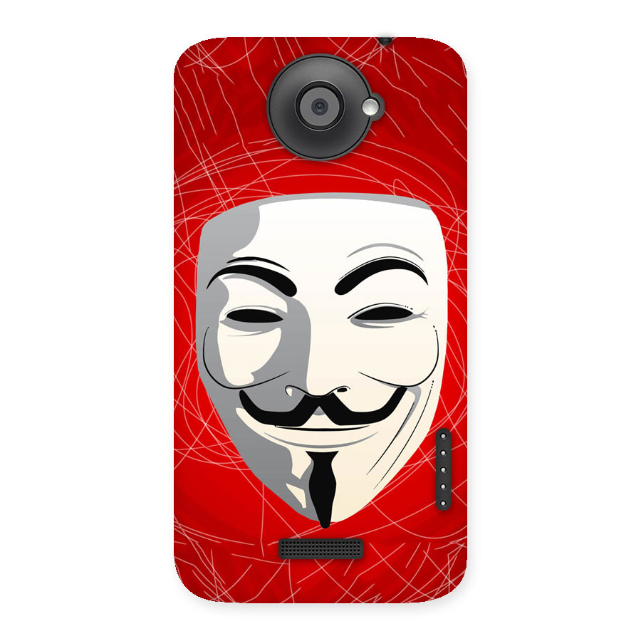 Anonymous Mask Abstract Back Case for HTC One X
