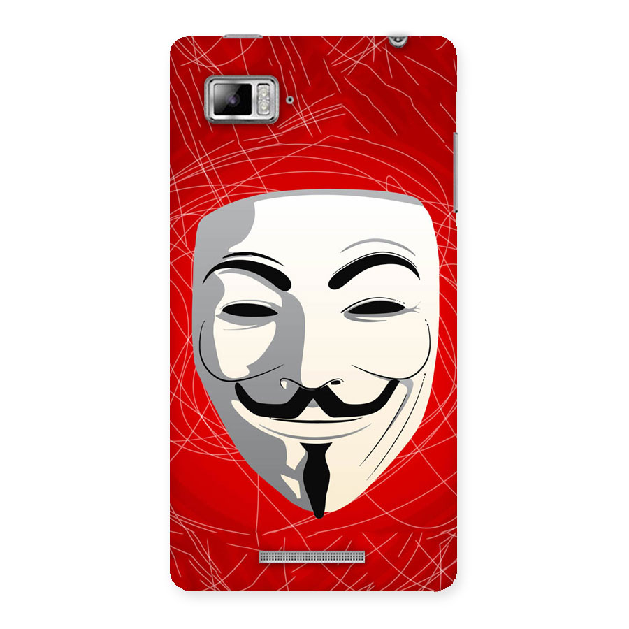 Anonymous Mask Abstract Back Case for Lenovo Vibe Z K910