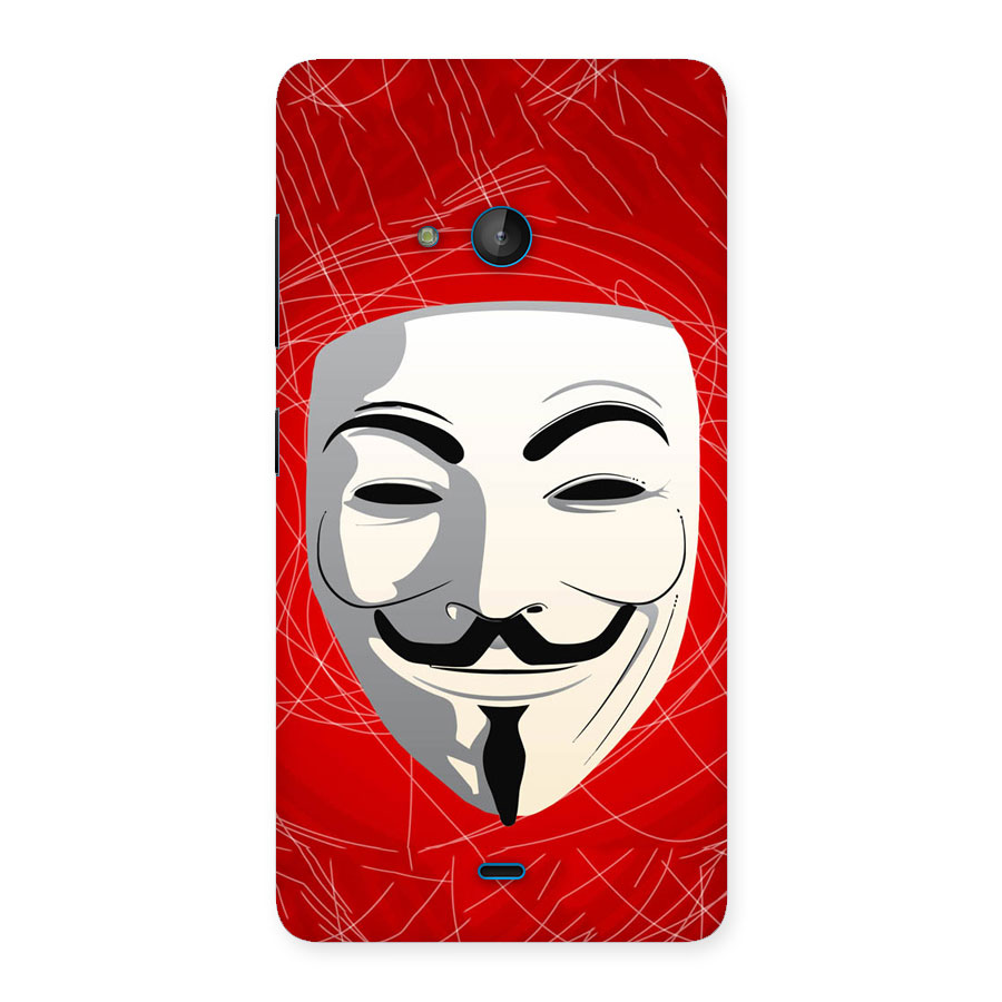 Anonymous Mask Abstract Back Case for Lumia 540