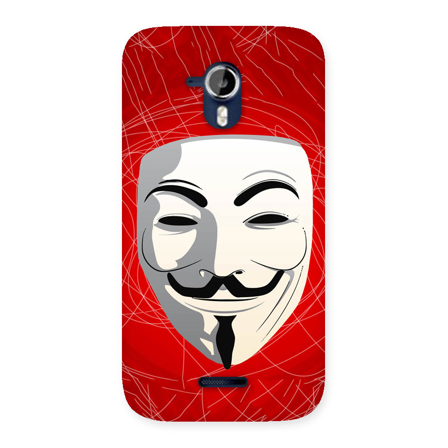 Anonymous Mask Abstract Back Case for Micromax Canvas Magnus A117