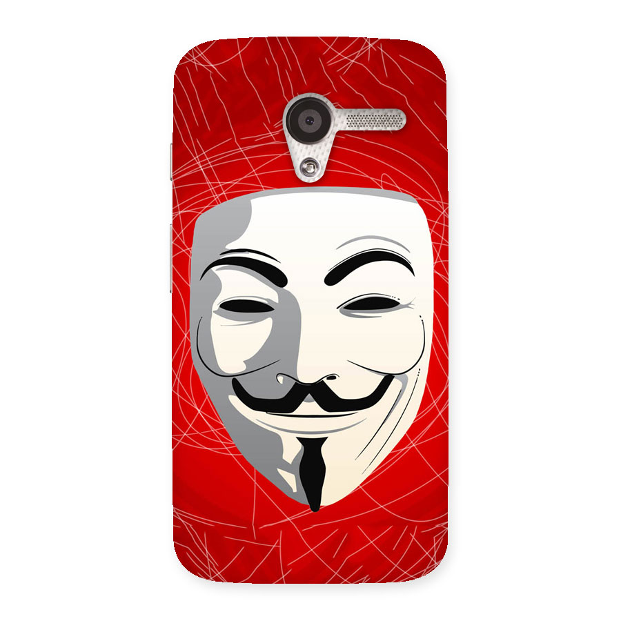 Anonymous Mask Abstract Back Case for Moto X