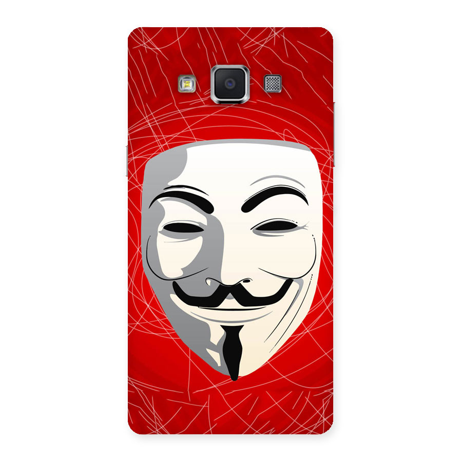 Anonymous Mask Abstract Back Case for Samsung Galaxy A5