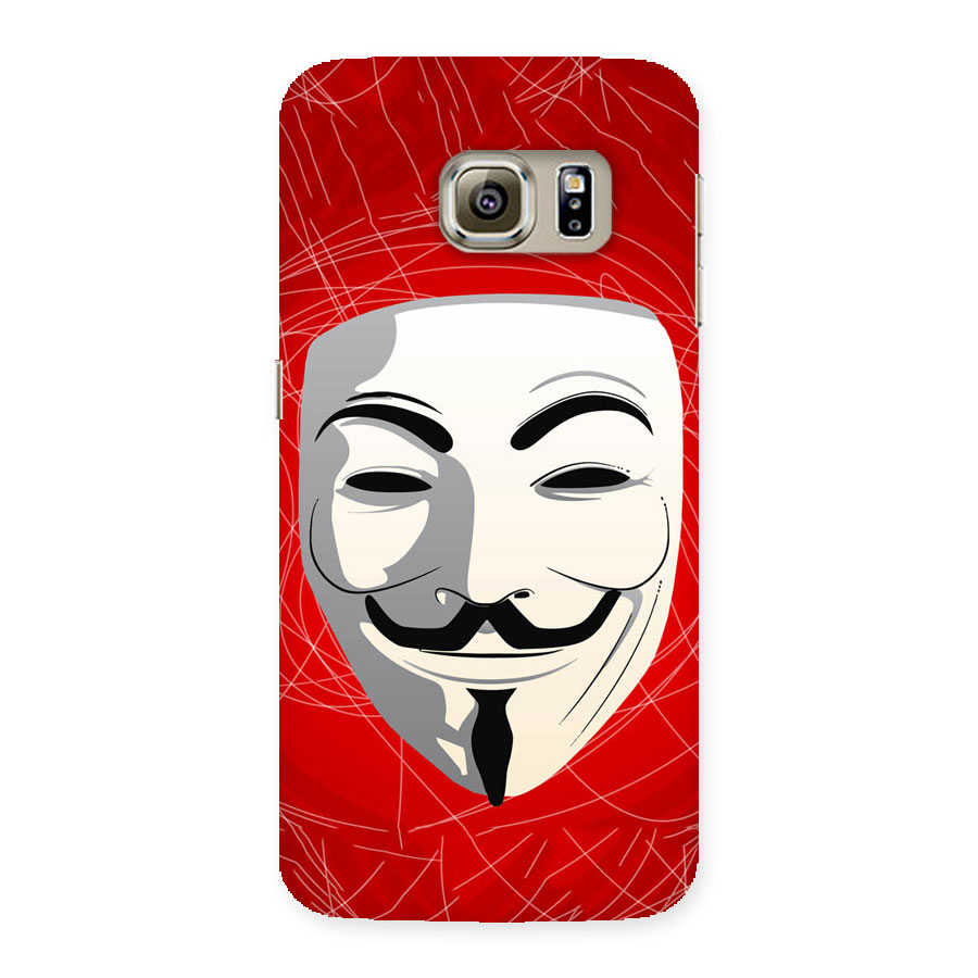 Anonymous Mask Abstract Back Case for Samsung Galaxy S6 Edge