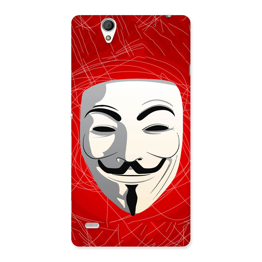 Anonymous Mask Abstract Back Case for Sony Xperia C4