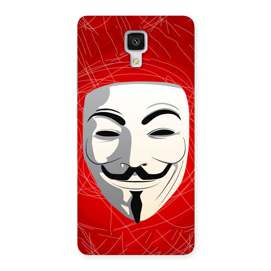 Anonymous Mask Abstract Back Case for Xiaomi Mi 4