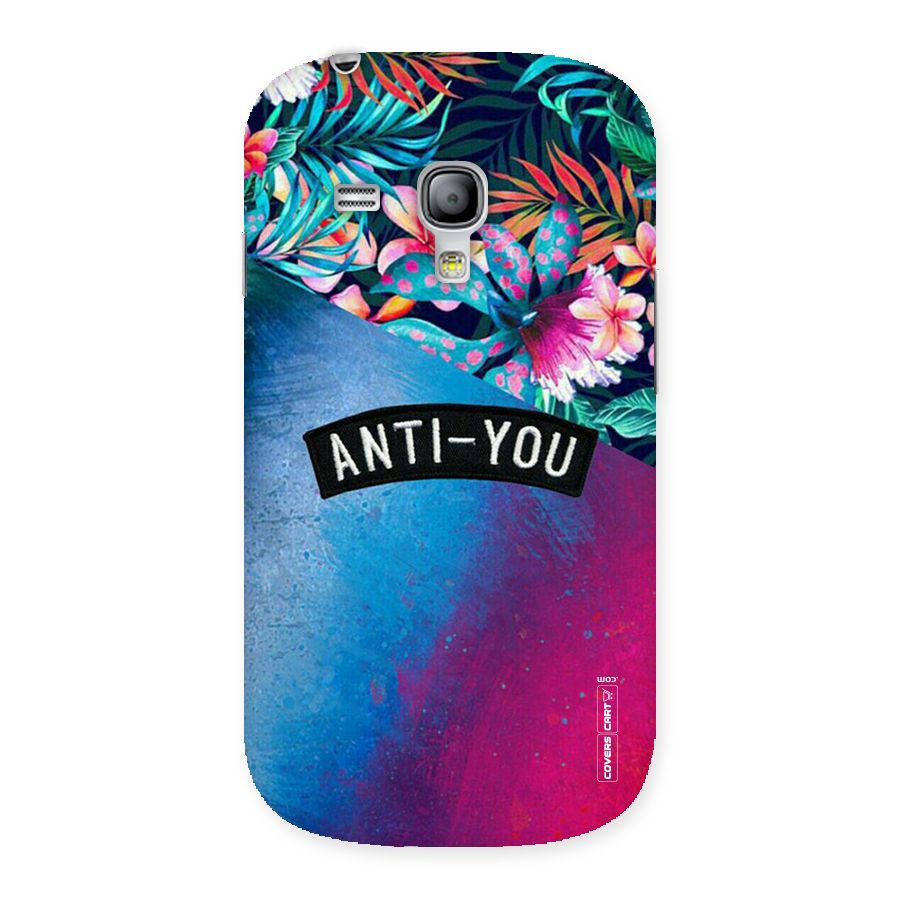 Anti You Back Case for Galaxy S3 Mini
