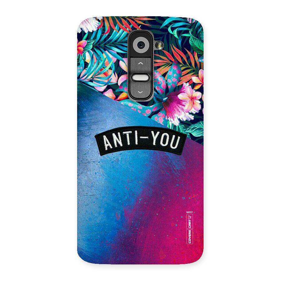 Anti You Back Case for LG G2