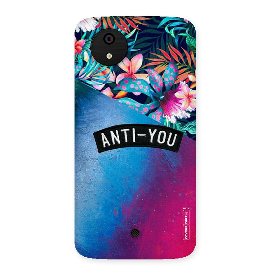 Anti You Back Case for Micromax Canvas A1