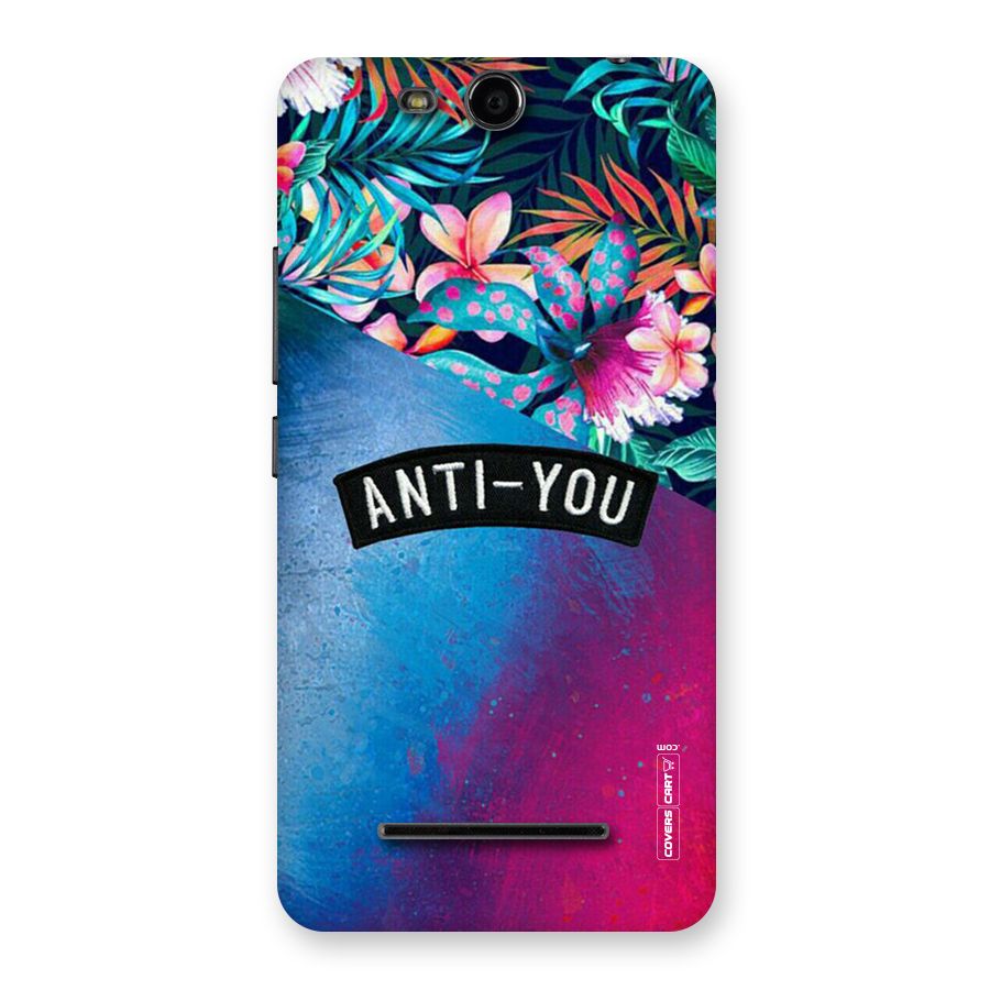 Anti You Back Case for Micromax Canvas Juice 3 Q392