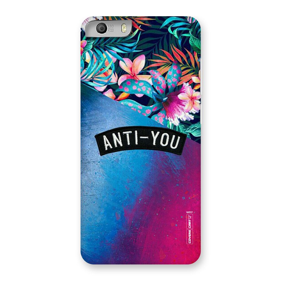 Anti You Back Case for Micromax Canvas Knight 2