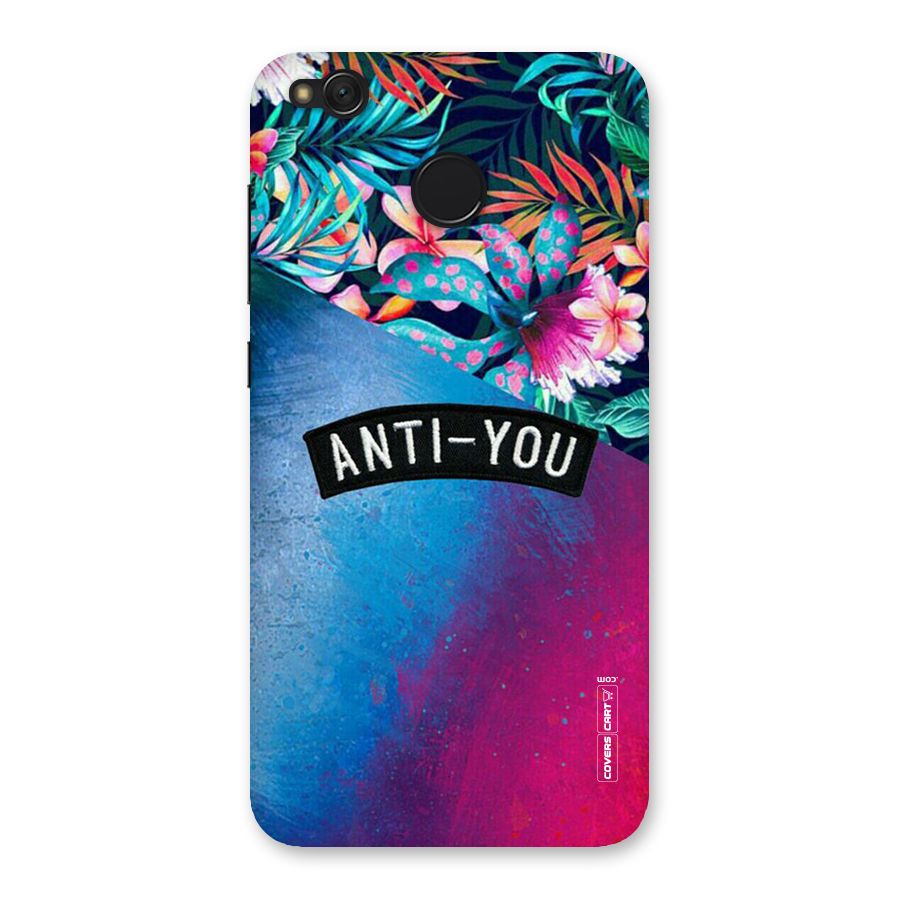 Anti You Back Case for Redmi 4