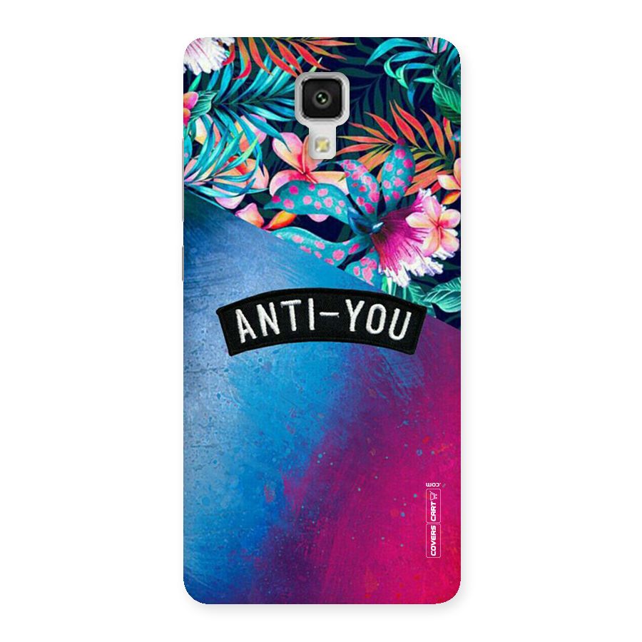 Anti You Back Case for Xiaomi Mi 4