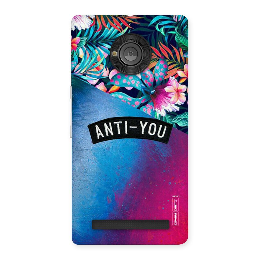 Anti You Back Case for Yu Yunique
