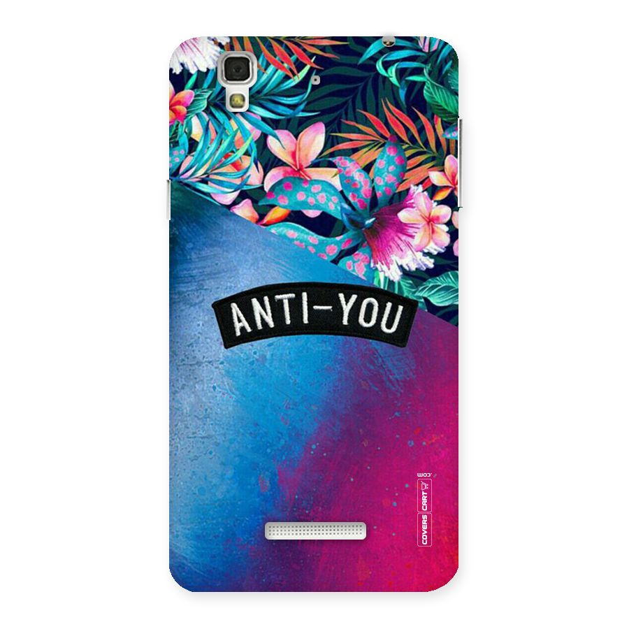 Anti You Back Case for Yu Yureka