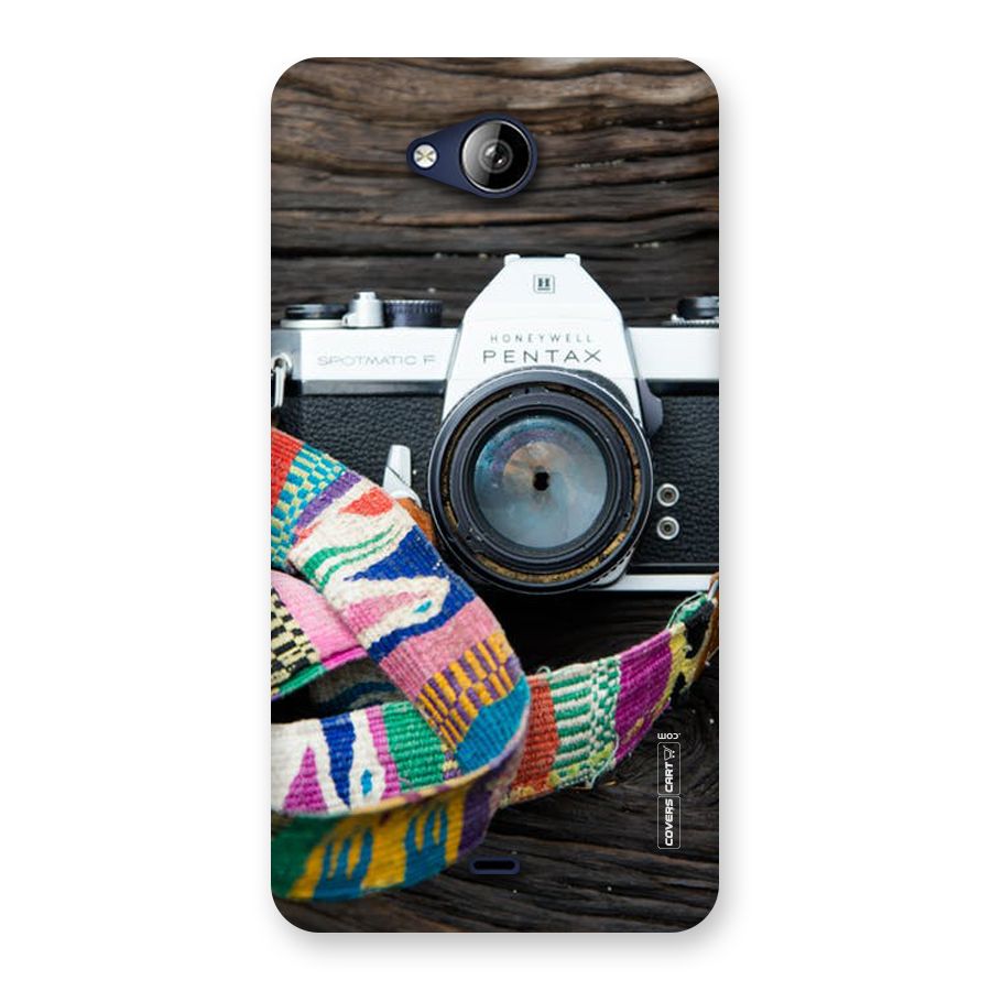 Antique Camera Back Case for Canvas Play Q355