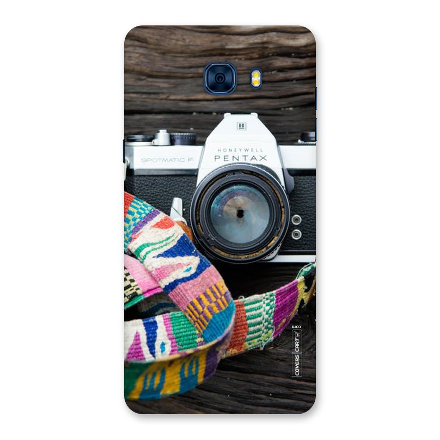 Antique Camera Back Case for Galaxy C7 Pro