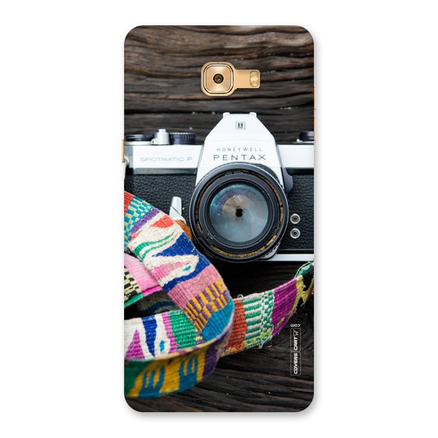 Antique Camera Back Case for Galaxy C9 Pro