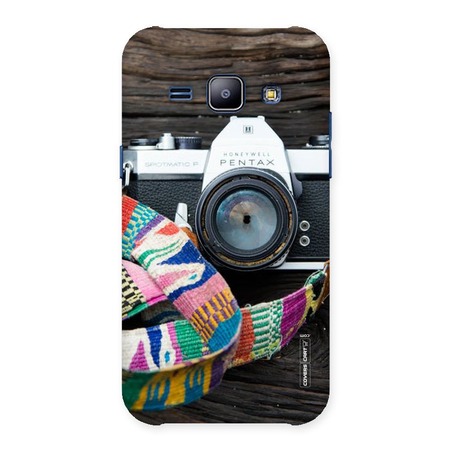 Antique Camera Back Case for Galaxy J1
