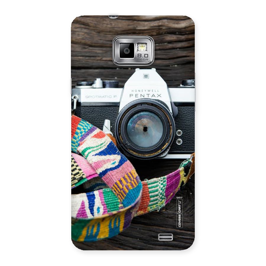 Antique Camera Back Case for Galaxy S2