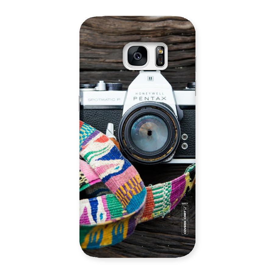 Antique Camera Back Case for Galaxy S7 Edge