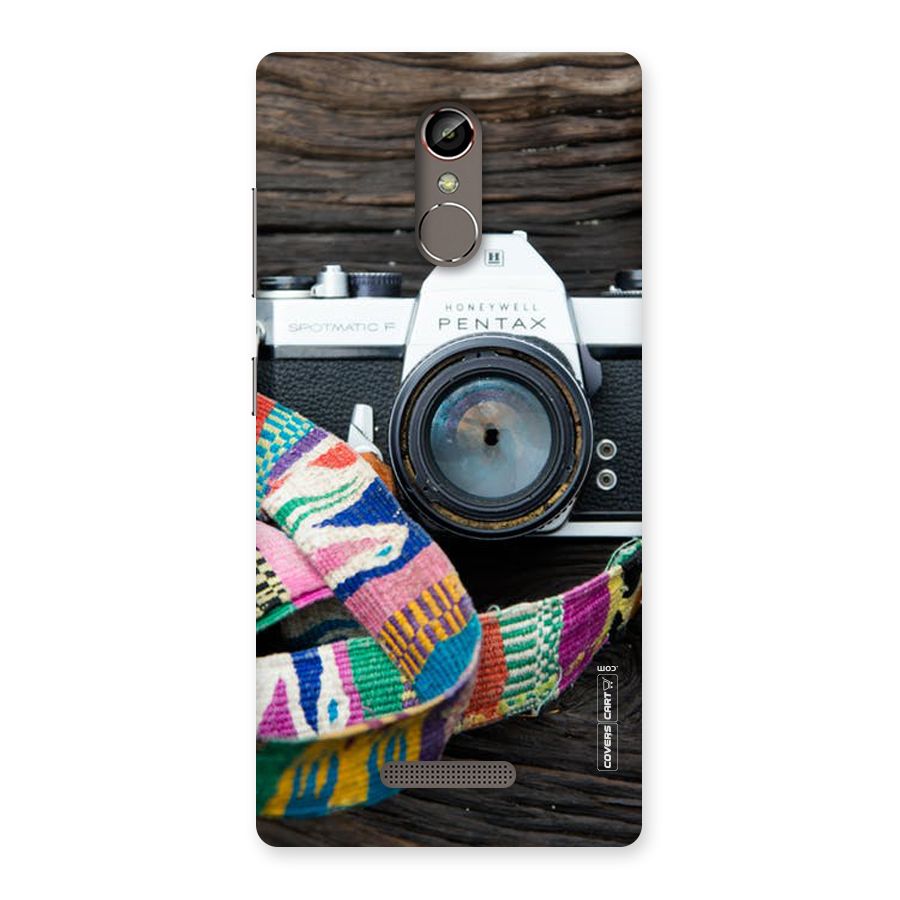 Antique Camera Back Case for Gionee S6s