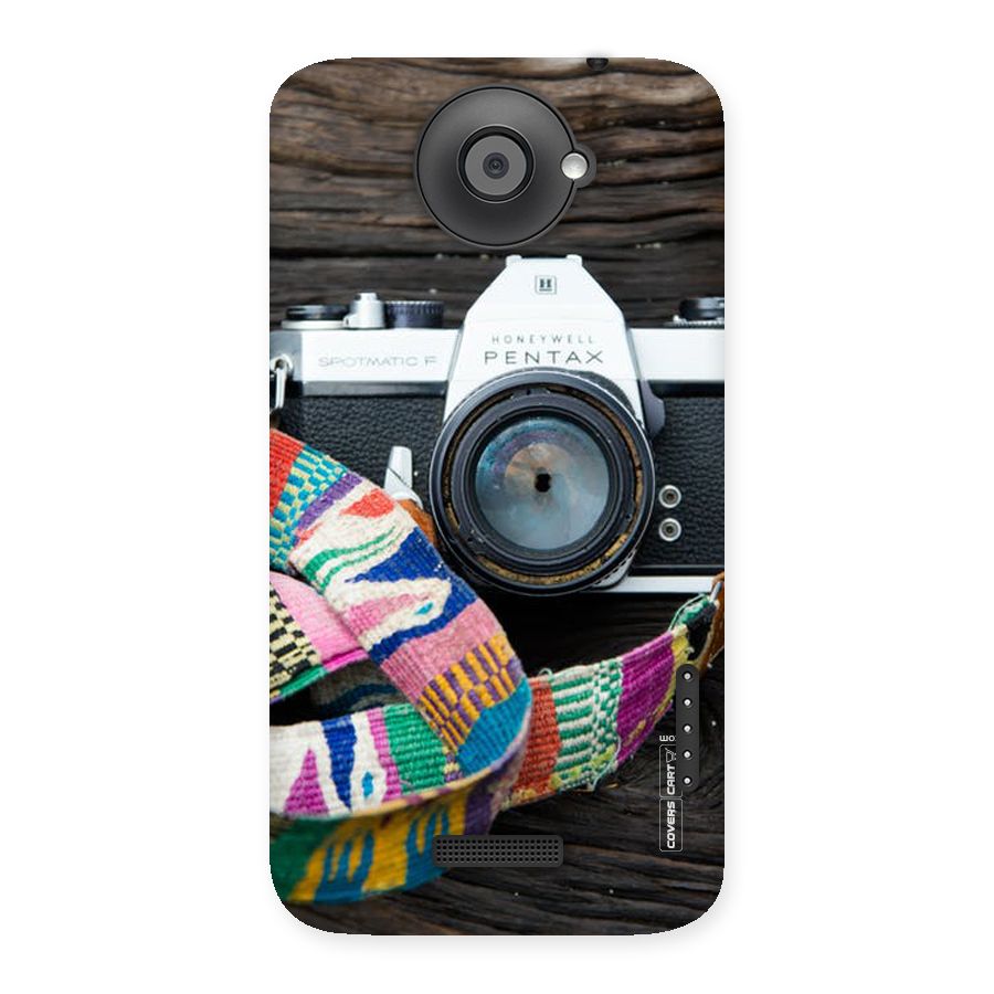 Antique Camera Back Case for HTC One X