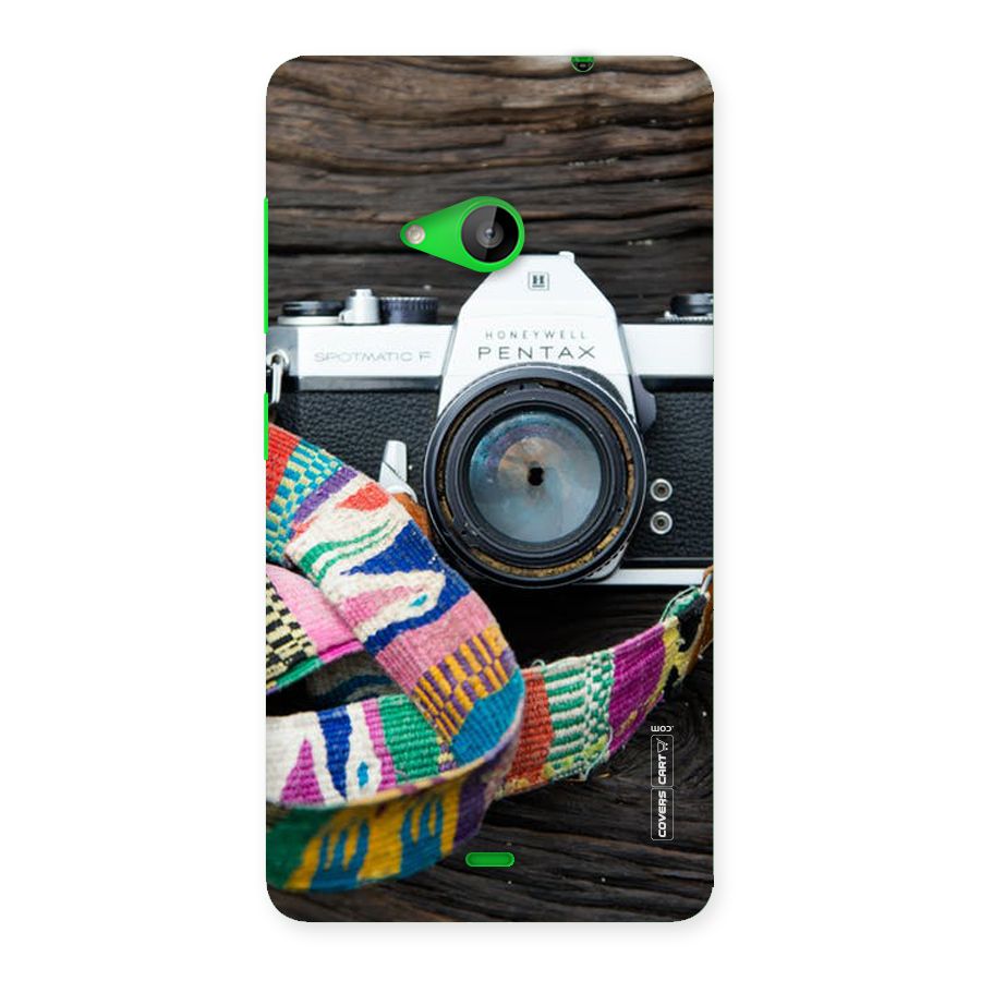 Antique Camera Back Case for Lumia 535