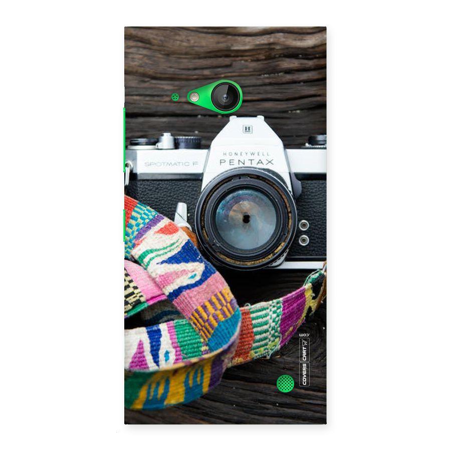 Antique Camera Back Case for Lumia 730