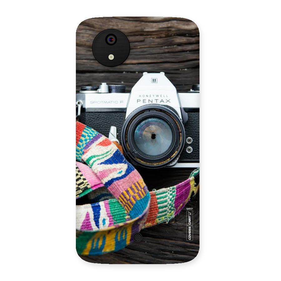 Antique Camera Back Case for Micromax Canvas A1
