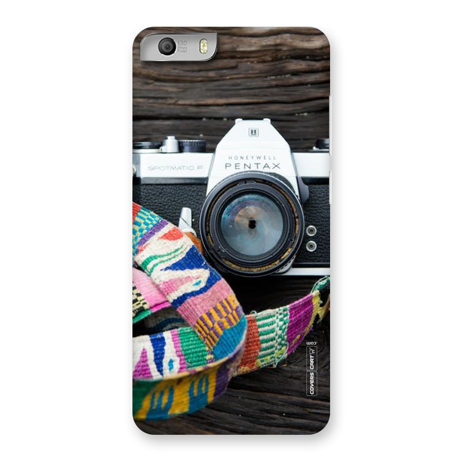 Antique Camera Back Case for Micromax Canvas Knight 2