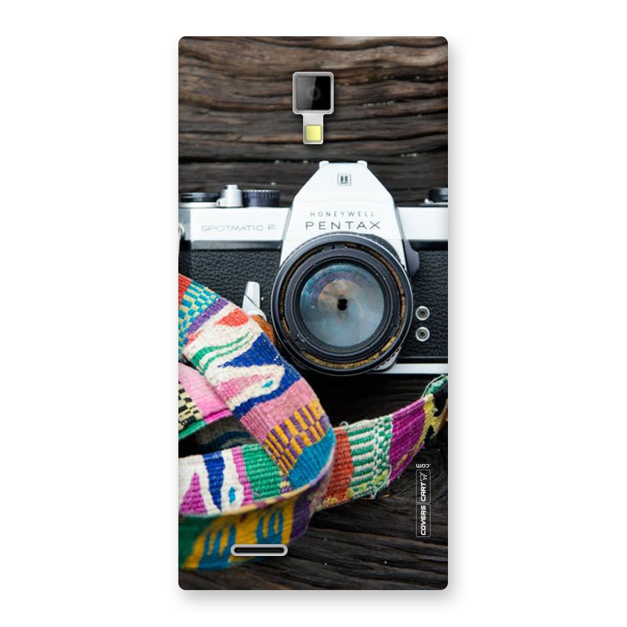 Antique Camera Back Case for Micromax Canvas Xpress A99