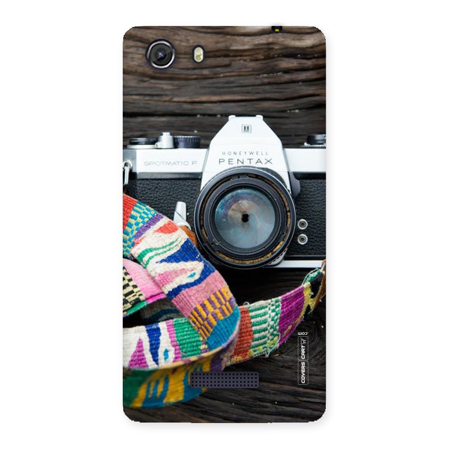 Antique Camera Back Case for Micromax Unite 3