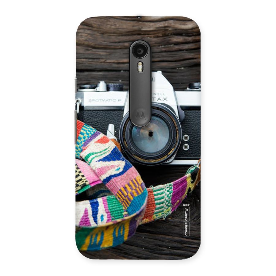 Antique Camera Back Case for Moto G3