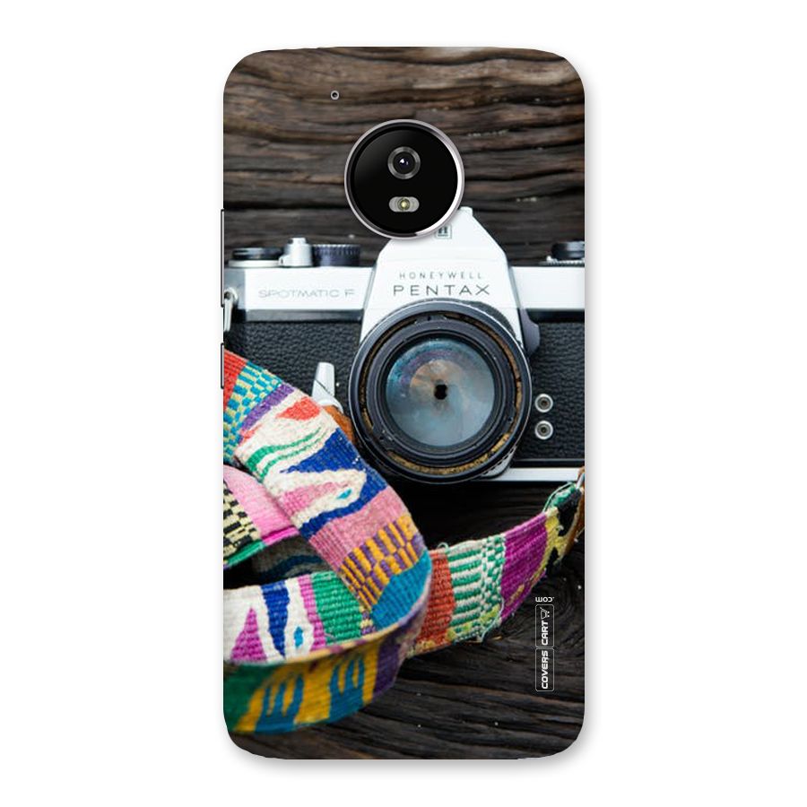 Antique Camera Back Case for Moto G5